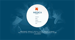 Desktop Screenshot of medica-europe.com