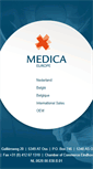 Mobile Screenshot of medica-europe.com